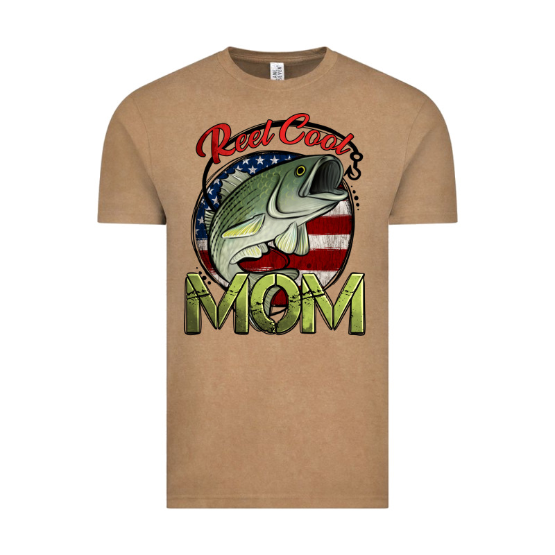 Reel Cool Mom Fishing Vintage Tee by Jasminsmagicworld | Teevron
