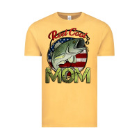 Vintage Mustard reel cool mom fishing Vintage Tee - Jasminsmagicworld
