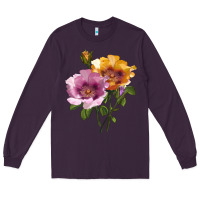 Plum In Your Eyes Rose Long Sleeve Tee - LillyAllenDesigns