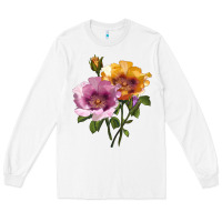 White In Your Eyes Rose Long Sleeve Tee - LillyAllenDesigns