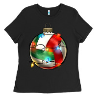 Black christmas  volleyball Ladies Tee - Zillion Design Studio