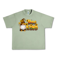 Oil Green western bee kind gnomes bee honey sunflowers leopard serape Urban Heavy Tee - Artiststas
