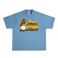 Pebble Blue western bee kind gnomes bee honey sunflowers leopard serape Urban Heavy Tee - Artiststas