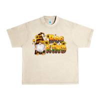 Sandshell western bee kind gnomes bee honey sunflowers leopard serape Urban Heavy Tee - Artiststas