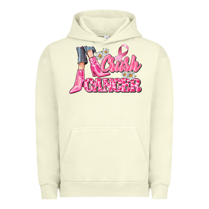 Crush Cancer Urban Hoodie by CowGirlArtShop | Teevron