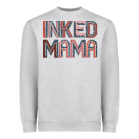 Heather Grey inked mama Heavyweight Sweatshirt - JahusDesignShop