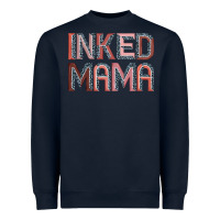 Navy inked mama Heavyweight Sweatshirt - JahusDesignShop