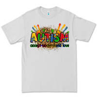 Dove Grey autism accept understand love Premium Tee - Zillion Design Studio