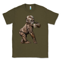 Army Green Baby Gorilla Classic Tee - LillyAllenDesigns
