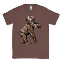 Chestnut Baby Gorilla Classic Tee - LillyAllenDesigns