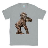 Heather Grey Baby Gorilla Classic Tee - LillyAllenDesigns