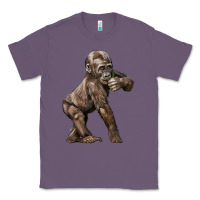 Lavender Baby Gorilla Classic Tee - LillyAllenDesigns