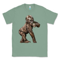 Sage Baby Gorilla Classic Tee - LillyAllenDesigns