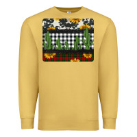 Antique Gold cowhide cacti sunflowers christmas mousepad Premium Sweatshirt - Jasminsmagicworld