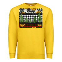 Lemon cowhide cacti sunflowers christmas mousepad Premium Sweatshirt - Jasminsmagicworld