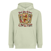 Matcha dont stop believin christmas Heavyweight Hoodie - SublimationCraftShop