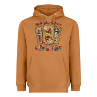 Meerkat dont stop believin christmas Heavyweight Hoodie - SublimationCraftShop