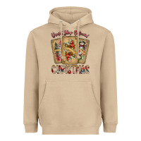 Mushroom dont stop believin christmas Heavyweight Hoodie - SublimationCraftShop