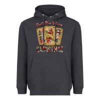Smoke dont stop believin christmas Heavyweight Hoodie - SublimationCraftShop