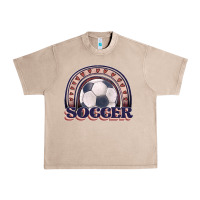 French Oak soccer rainbow Urban Heavy Tee - JahusDesignShop