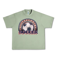 Oil Green soccer rainbow Urban Heavy Tee - JahusDesignShop