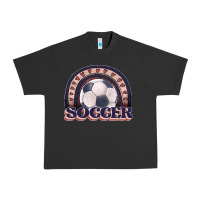 Pigment Black soccer rainbow Urban Heavy Tee - JahusDesignShop