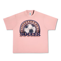 Salmon soccer rainbow Urban Heavy Tee - JahusDesignShop