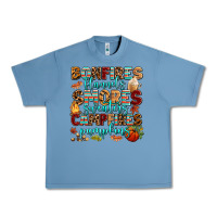 Pebble Blue bonfires flannels smores Urban Heavy Tee - AdoDesignShop