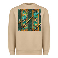 Mushroom aztec and arrow Heavyweight Sweatshirt - BundleAndBundleShop