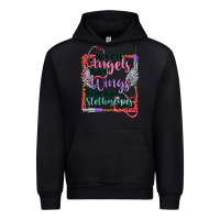 Black Not all angels have wings Urban Hoodie - CowGirlArtShop