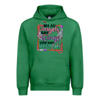 Emerald Not all angels have wings Urban Hoodie - CowGirlArtShop