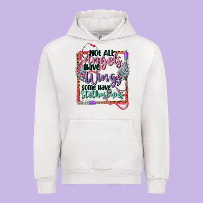 Not All Angels Have Wings Urban Hoodie Designed By Cowgirlartshop