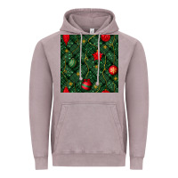 Vintage Zinc christmas ornaments seamless  pattern Vintage Hoodie - BundleAndBundleShop