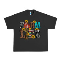 Pigment Black western farm life Urban Heavy Tee - Artiststas
