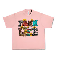 Salmon western farm life Urban Heavy Tee - Artiststas