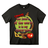 Asphalt the future of the world is in my classroom Heavy Core Tee - texasbilliewilder