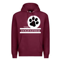 Burgundy The Dog Father Premium Hoodie - Bettercallsaul