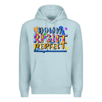 Blue Mist down right perfect Premium Hoodie - JahusDesignShop