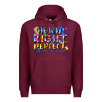 Burgundy down right perfect Premium Hoodie - JahusDesignShop