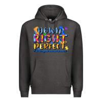 Charcoal Heather down right perfect Premium Hoodie - JahusDesignShop