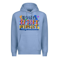 Colony Blue down right perfect Premium Hoodie - JahusDesignShop