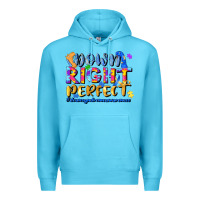 Ocean Blue down right perfect Premium Hoodie - JahusDesignShop