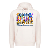 Pale Pink down right perfect Premium Hoodie - JahusDesignShop