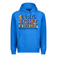 True Royal down right perfect Premium Hoodie - JahusDesignShop