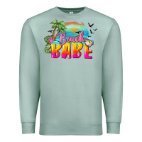 Seafoam beach babe Premium Sweatshirt - BarkalooDesign