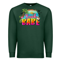Sports Green beach babe Premium Sweatshirt - BarkalooDesign