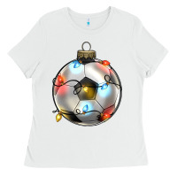 White christmas  soccer Ladies Tee - Zillion Design Studio