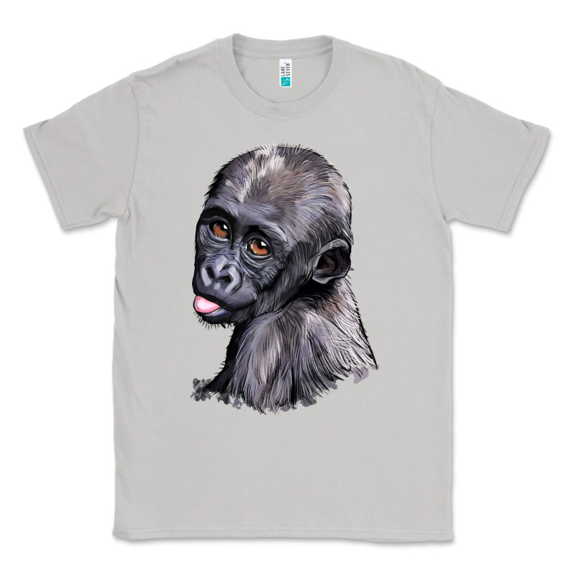 Baby Gorilla Head Classic Tee by LillyAllenDesigns | Teevron