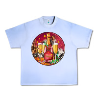 Grape Ice christmas champagne bottle and champagne's Urban Heavy Tee - AdoDesignShop