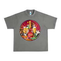 Tornado christmas champagne bottle and champagne's Urban Heavy Tee - AdoDesignShop